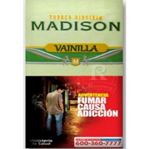 Tabaco Madison Vainilla