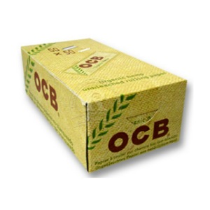 Papelillos OCB Organico #1 - 50 libritos - Display