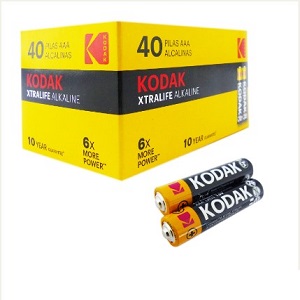 Pilas Kodak X 40 Pilas AAA Alkalinas