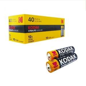 Pilas Kodak X40 Pilas AA Alkalinas