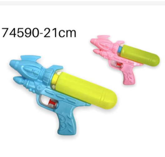 Pistola  agua  mix color 