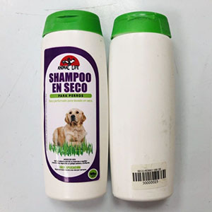shampo seco para perro