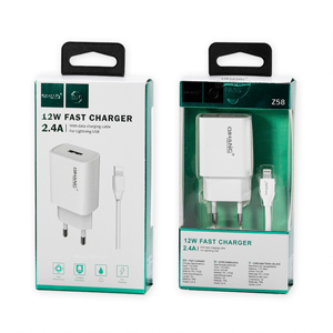 CARGADOR CELULAR QIHANG Z57 IPHONES 5V 2.4A RAPIDO