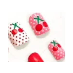 UÑAS POSTIZAS INFANTIL CHERRY