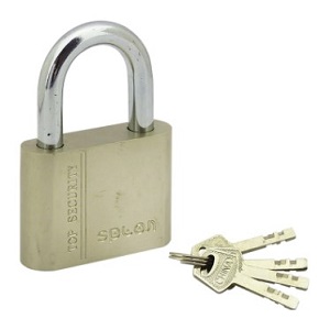 Candado 60Mm Splon, Top Quality Padlock Con 4 Llaves. En Blister