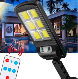LUZ CON SOPORTE Y SENSOR