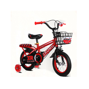 BICICLETA PARA NIÑOS ROJO CON CESTA