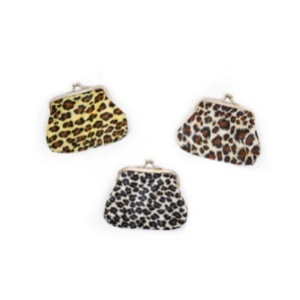 BILLETERO ANIMAL PRINT CON GANCHO 3 COLORES