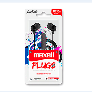 Audífono Maxell Plugs