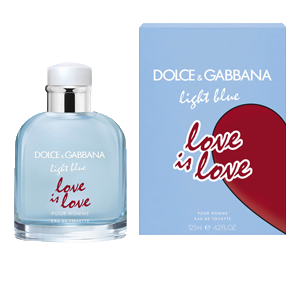 D & G LIGHT BLUE LOVE IS LOVE 125ML EDT HOMME