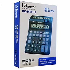 Calculadora Kenko 12 dígitos doble visor KK-8585-12