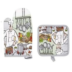 Guante y protector para cocina