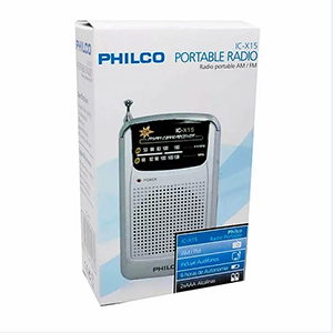 Radio De Bolsillo Philco Ic-x15 Analoga Fm Am