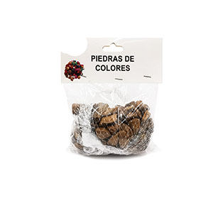 Piedras de colores para acuario 